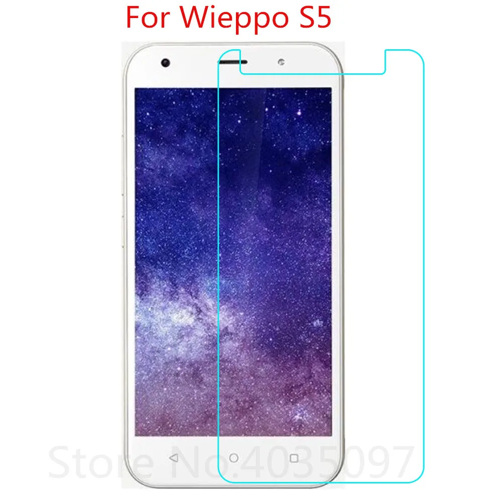 2.5D 9H стекло для Wieppo S5 Стекло защиты экрана закаленное против царапин защитная