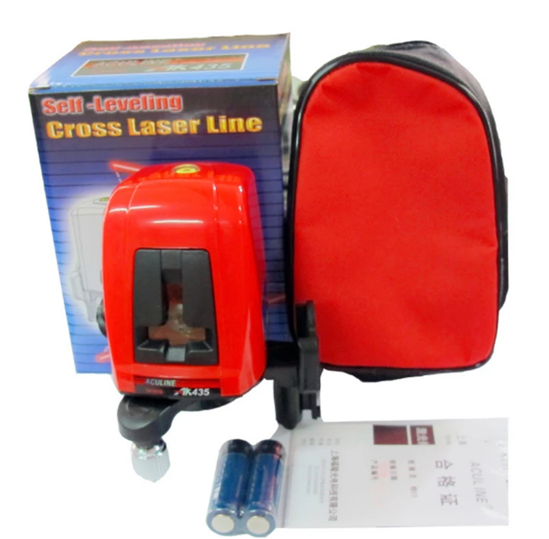 New AK435 360 Degree Self-leveling Cross Laser Lev...