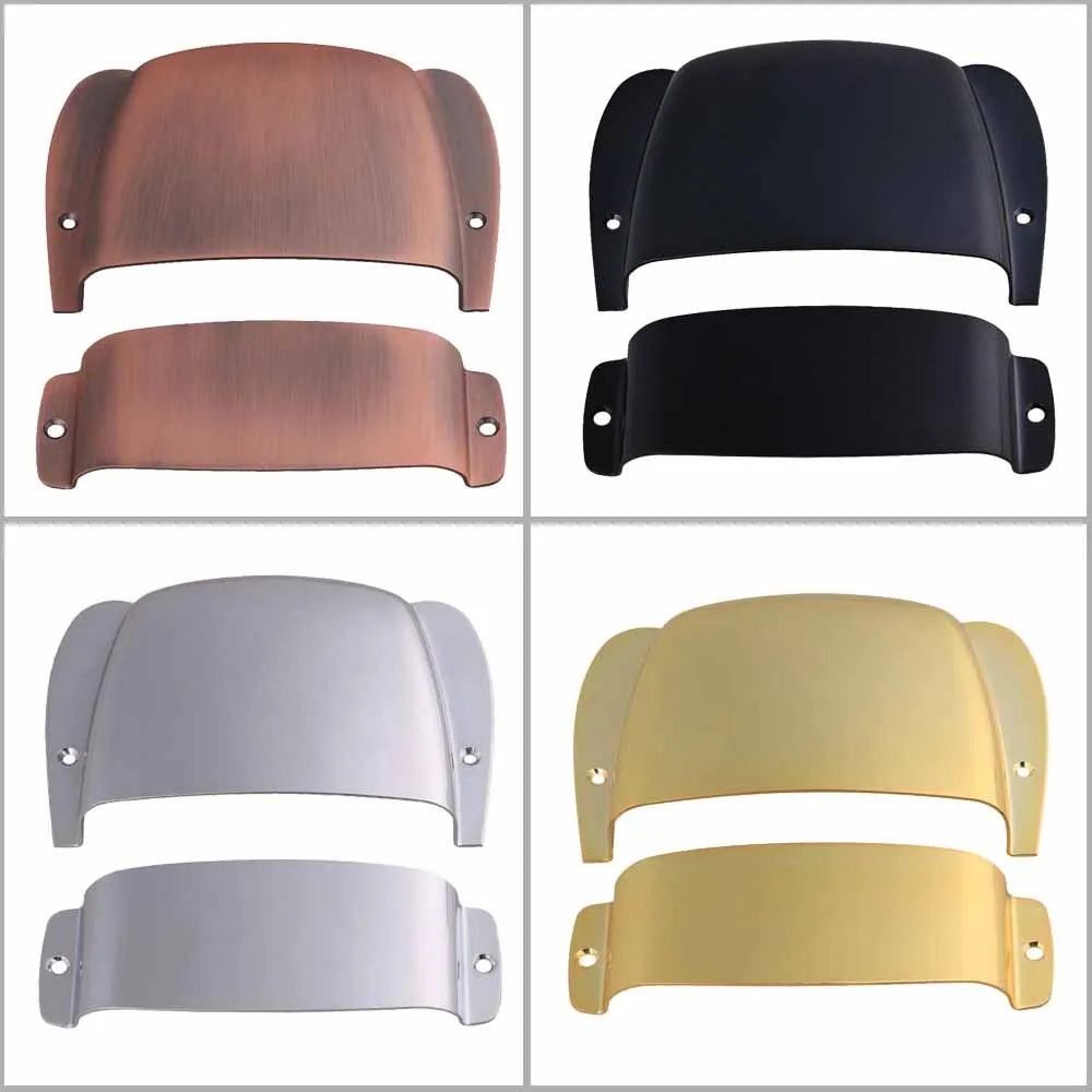 

Bridge & Pickup Cover Set Chrome Plated Zinc Alloy Protector for PB Bass 4 Colors