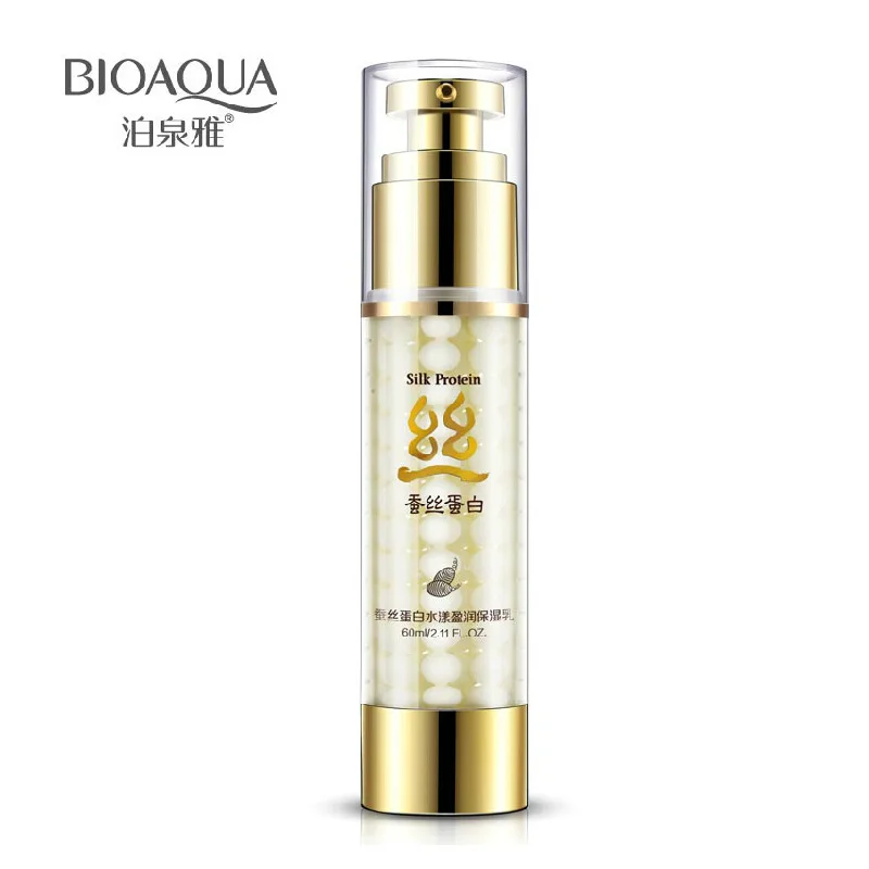 BIOAQUA Silk Protein Essence Milk Moisturizing Lotion Oil control Face