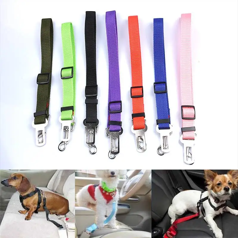 Vehicle Car Pet dog Seat Belt Puppy Car Seatbelt Harness Lead Clip Pet