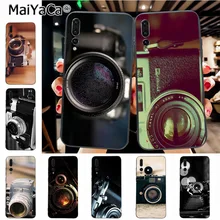 Maiyaca kamera luksusowe jakości telefon etui na Huawei P20 P20 pro Mate10 P10 Plus Honor9 cass(China)