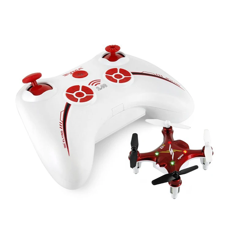 Syma X12s Nano Mini Drone Quadcopter 360 Headless Mode 6-axis Flashing Rc Helicopter Quadrocopter Drones Rc Helicopters - AliExpress