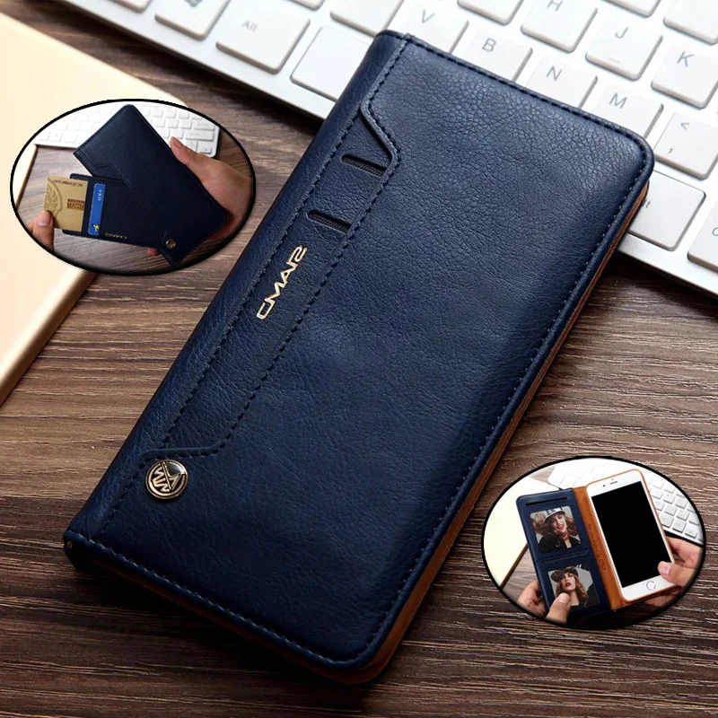 

For iphone X XS Max XR 11 Pro Max Wallet holster Rotate Card Slot Stand Case For iphone 6 6S 7 8 Plus Retro Phone Bags Shell