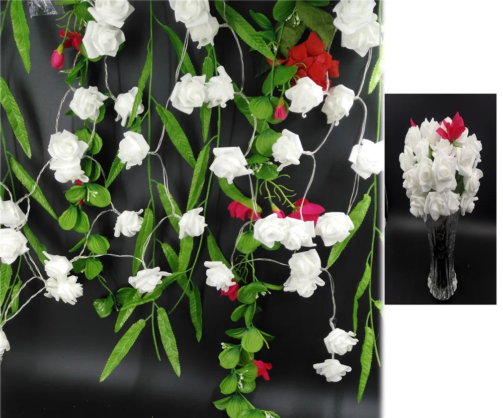 110V 220V 230V Rose led string lights (1)