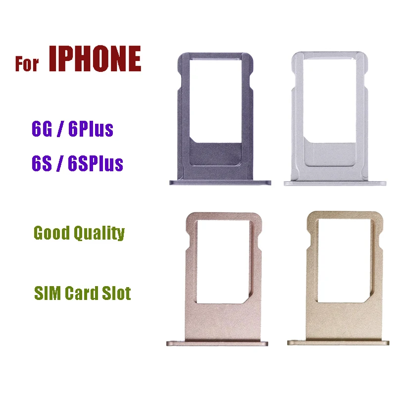 20 шт./лот новинка 6 6G 6S держатель для чтения sim карт лоток iPhone Plus слот карты адаптер