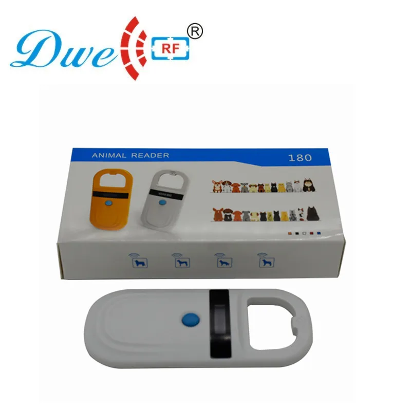 DWE CC RF RPD-180 pet microchip reader hanheld OLED дисплей iso 11784/11785 кГц rfid fdx-b сканер