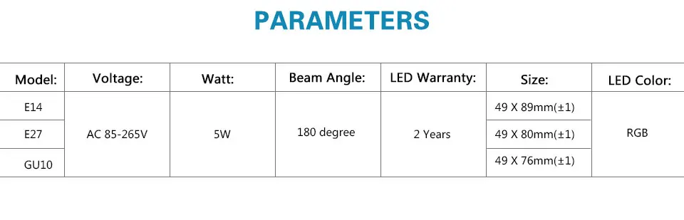 1 шт. AC85V-265V E27 E14 диммер светодиодный RGB лампа свеча 5 Вт светодиодный RGBW прожектор волшебное праздничное освещение+ ИК пульт дистанционного управления 16 цветов