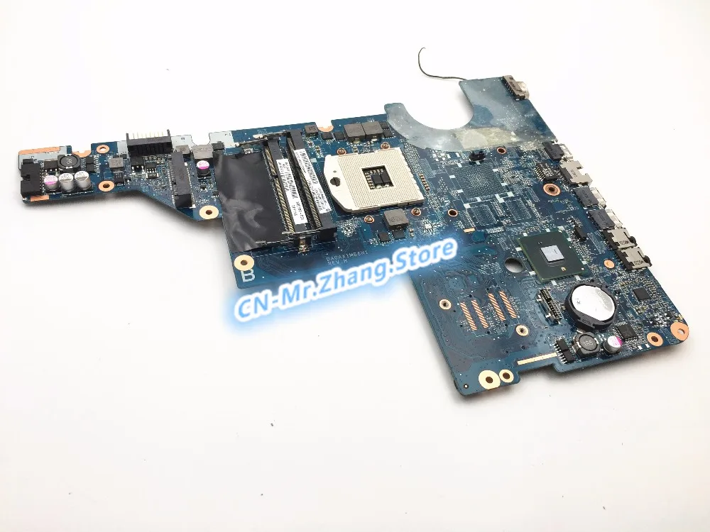 SHELI для HP G42 G62 CQ42 CQ62 Compaq серия материнская плата ноутбука 595184-001 DA0AX1MB6F0 HM55 PGA989 DDR3 |