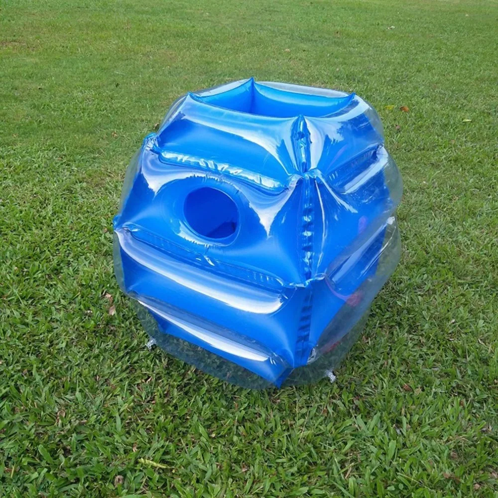 60 см надувные Пузырьковые буферные шары столкновения тела бампер мяч Забавный Спорт на открытом воздухе бег игра для детей взрослых