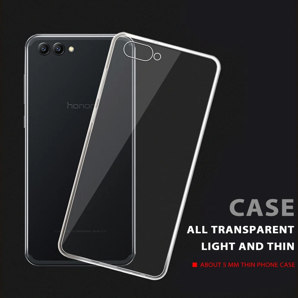 ASTUBIA для Honor вид 10 чехол silisone мягкий прозрачный 8 6A 6C Pro 7X Coque huawei P9 P10 Lite Mini Коврики |