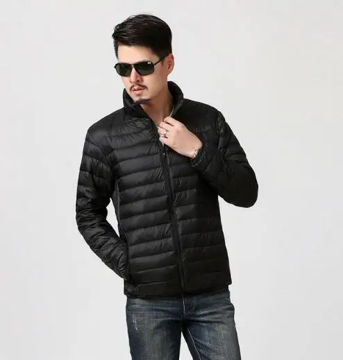 Winter men's cotton short slim cotton jacket light men's collar collar jacket V38 Winter men's cotton short slim cotton jacket light men's collar collar jacket V38