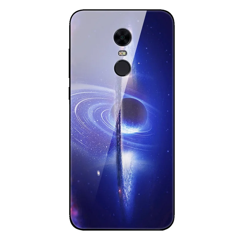 For Xiaomi Redmi 5 Plus Case Tempered Glass Hard Back Case For Xiaomi Redmi 5 Plus Cover Space Planet Soft TPU Bumper on Redmi 5 For Xiaomi Redmi 5 Plus Case Tempered Glass Hard Back Case For Xiaomi Redmi 5 Plus Cover Space Planet Soft TPU Bumper on Redmi 5