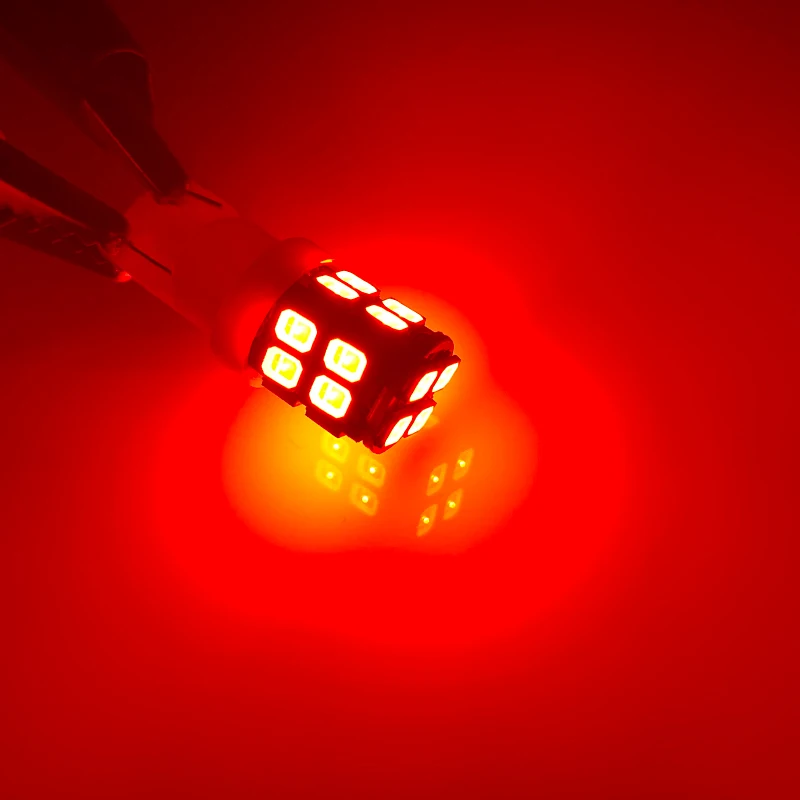100 шт. светодиодные лампы T10 led w5w 2835 20 SMD 194 168 W5W белые синие красные зеленые для