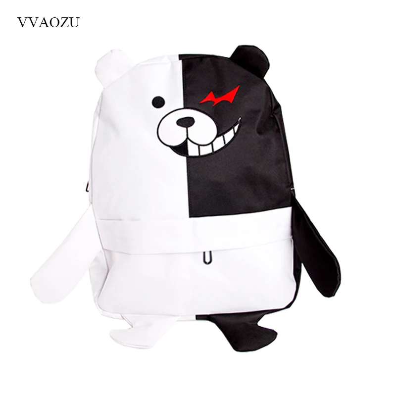 Японский аниме Dangan Ronpa Danganronpa Monokuma рюкзак милый женский школьный через плечо Kawaii 3D