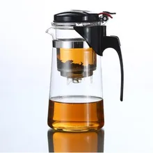 Новинка, термостойкий стеклянный чайник, китайский чайный набор, Чайник Пуэр, Кофеварка, удобный офисный чайник с фильтром