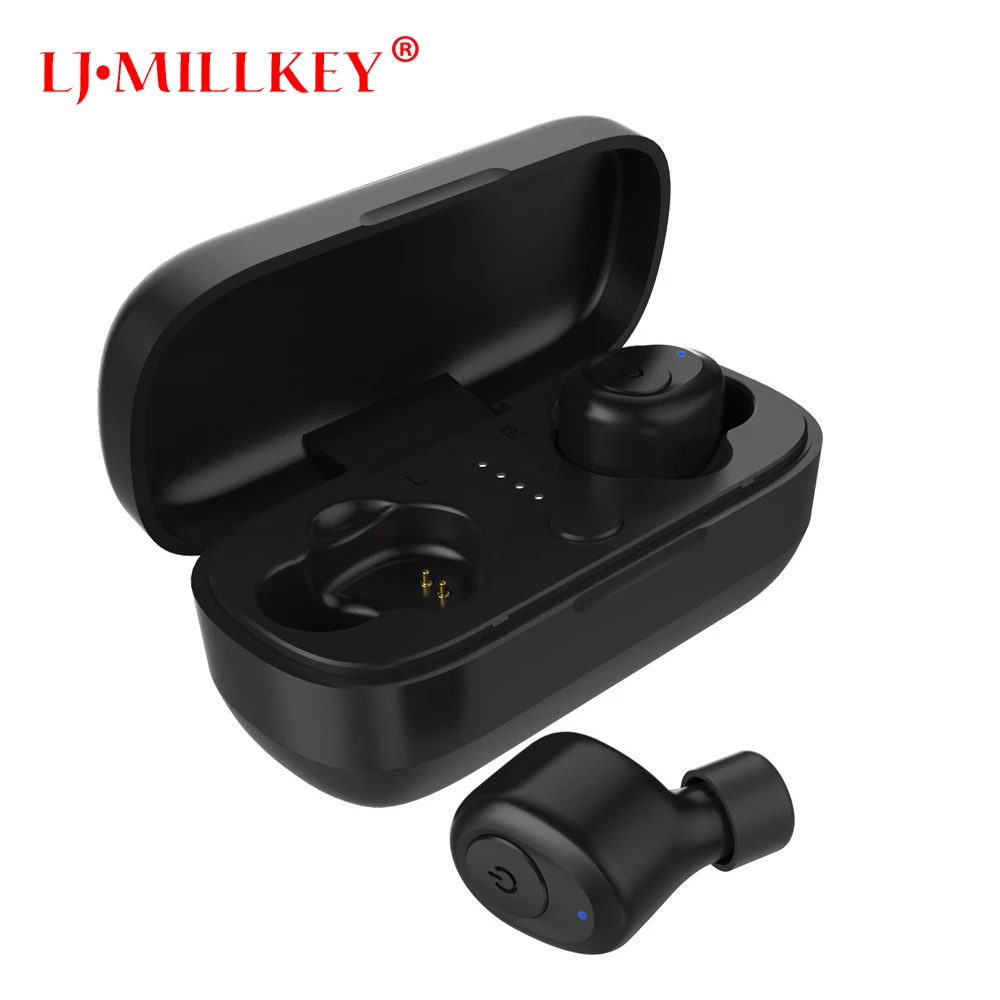 

Bluetooth 5.0 TWS Earphone Wireless Handsfree Earphones Mini Earbuds Waterproof With 4.5H Playtime And Charging Case YZ231