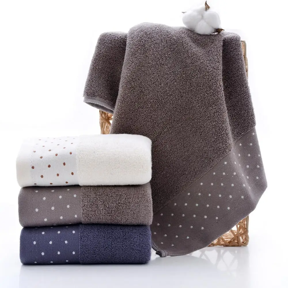 

100% Cotton Face Towel High Quality 33*73cm Face Towel Soft Absorbent Towel Gift Hand Face Towel For Men Family