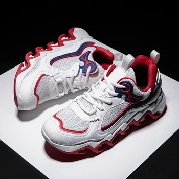 

Trend Blade Warrior Cushioning Men Running Shoes Trekking Light for Sports Shoes Breathable Mesh Outdoor Jogging Gym Sneakers