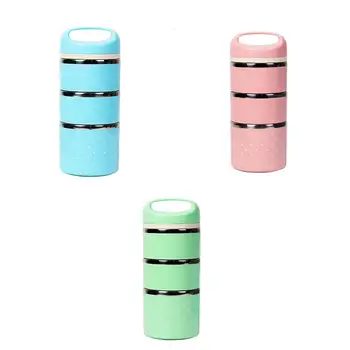 

Stainless Steel Portable Cute Children's Mini Insulated Lunch Box Picnic Lunch Box Food Storage Box