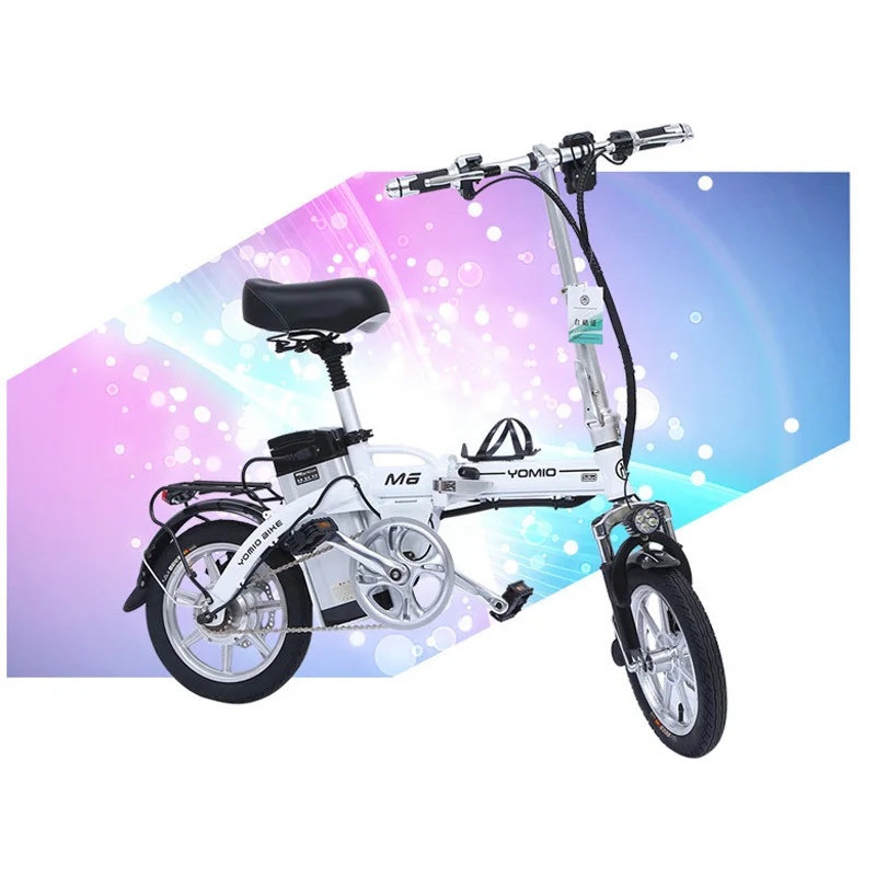 Clearance Electric Power Fold Bicycle Adult Portable Electric Power Generation Drive Help Fold A Battery Car 1
