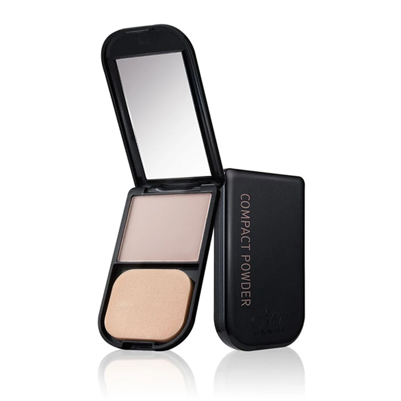 

2018 Mineral Powder Waterproof Makeup Whitening Face Foundation Bronzer Contour Matte Compact Powder Makeup