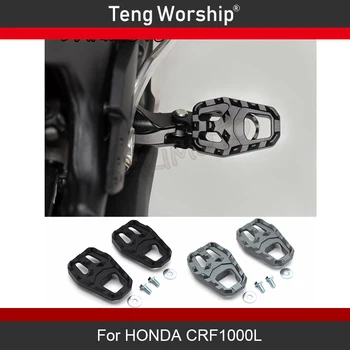 

for HONDA CRF1000L 2016-2017 CRF 1000L crf1000l CRF 1000 L Motorcycle Billet MX Wide Foot Pegs FootRest Footpegs Rests Pedals