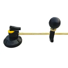 Горячая Высокое качество 1 шт. 40 см стекло резак 6 колеса компасы круговой резки с присоской круг