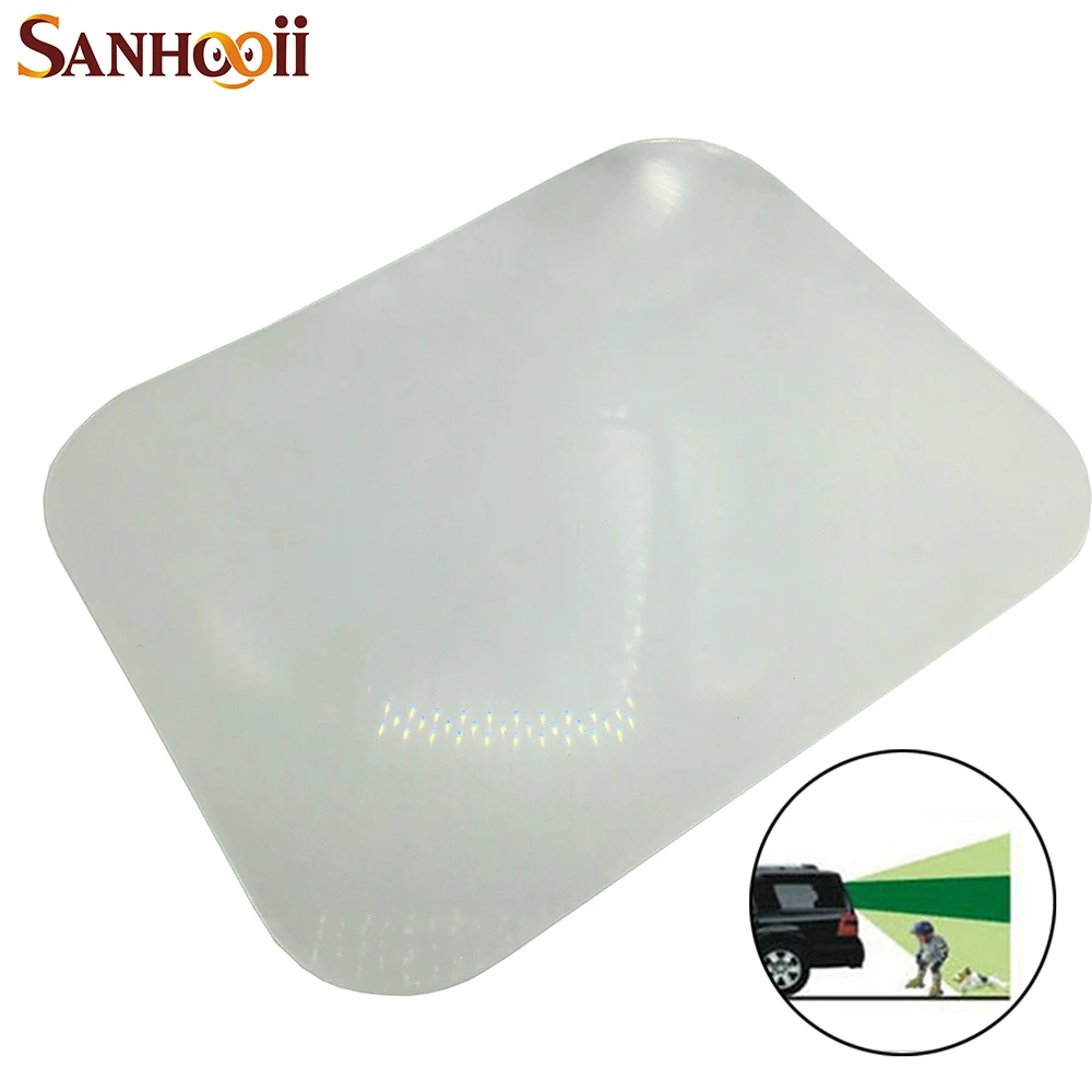 

Wide Angle Fresnel Lens Car Parking Reversing Sticker Film Enlarge View Angle Optical Blind Spots Safety Parking Accessories