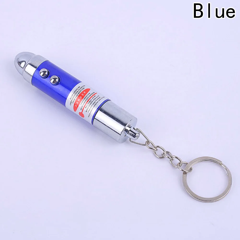 1 шт. металлическая Лазерная забавная электрическая ударная лазерная ручка Шуточный трюк игрушка - Цвет: BL