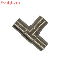 Evolylcam 5 шт./лот разъем с внутренней резьбой двойной/2 Женский T-Splitter инструменты для наращивания волос адаптер для видеонаблюдения система камер аксессуары д Evolylcam 5 шт./лот разъем с внутренней резьбой двойной/2 Женский T-Splitter инструменты для наращивания волос адаптер для видеонаблюдения система камер аксессуары д