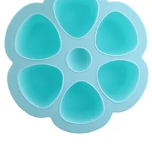 Ruiwjx силиконовая Коробка Для Хранения Детского Питания Цветочная решетка коробка для хранения грудного молока ледяной куб форма для торта Форма для мороженого еда