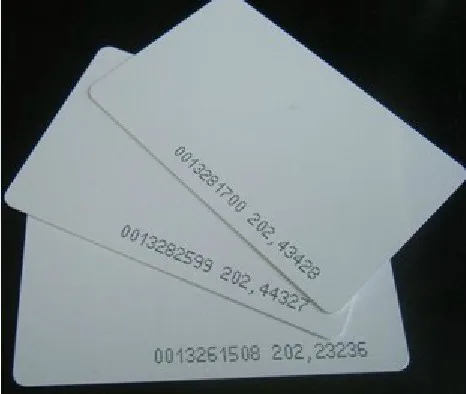 

(10 pcs/lot) 125Khz RFID EM4100 Thin Proximity Smart Access EM ID Card Read only