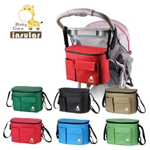New Arrival Thermal Insulation Bags For Baby Strollers Waterproof Baby Diaper Changing Bags