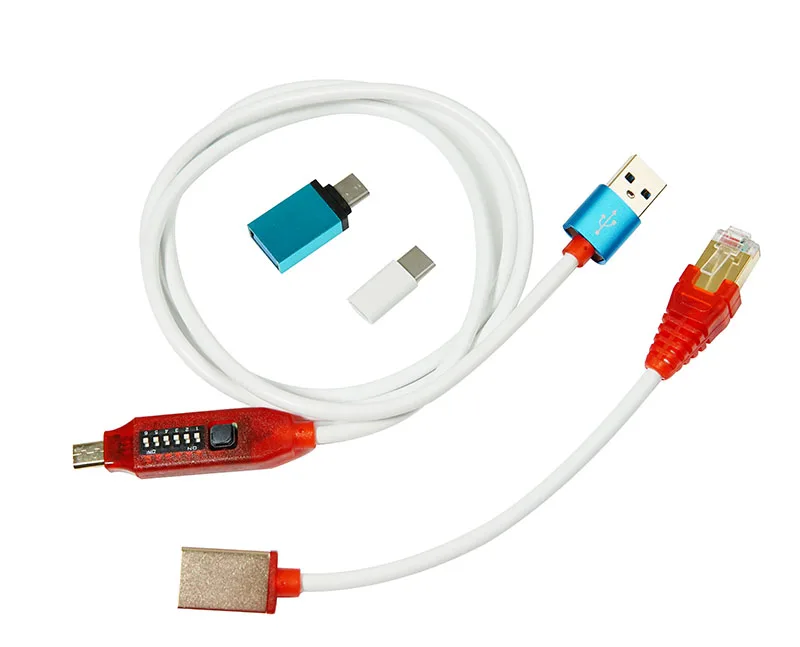 Micro USB RJ45 Многофункциональный загрузочный кабель все в 1 для Qualcomm EDL/DFC/9008 Поддержка режима быстрой зарядки MTK/SPD Z3X коробка осьминог