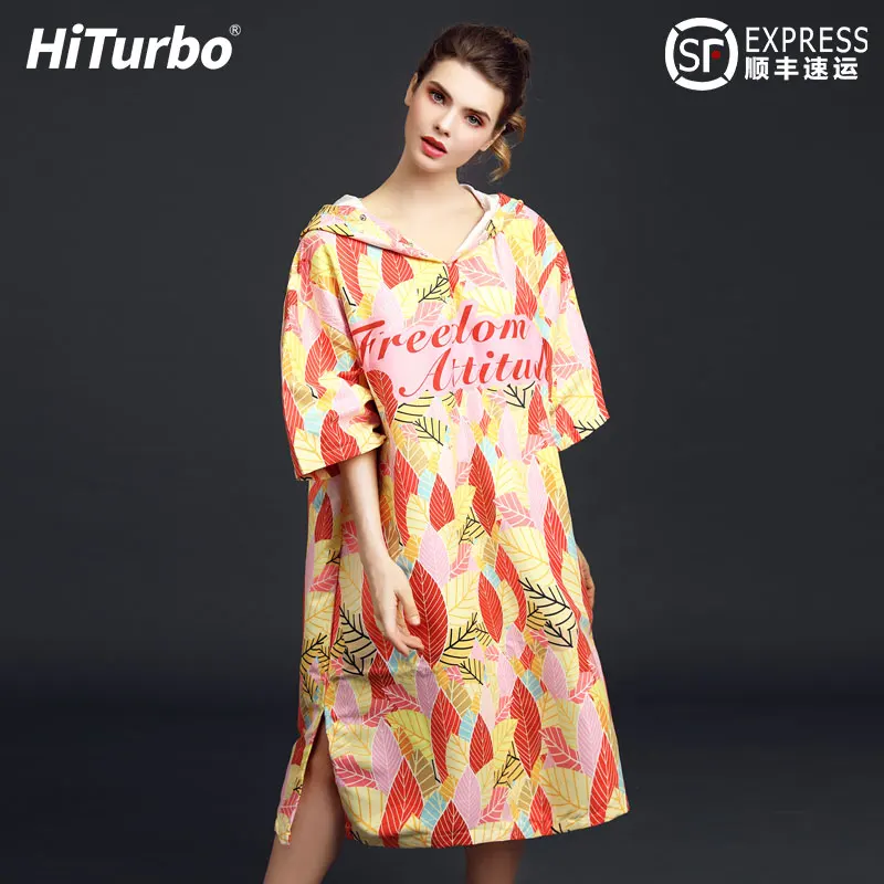 

Diving Quick Drying Cloak Beach Towel Bath Gown Men Women Seaside Change Clothes Beach Swimming Absorbent Towel Clothes B6T