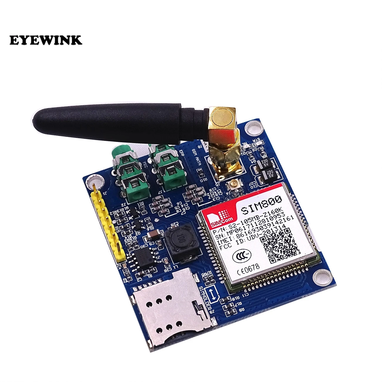 SIM800 макетная плата модуль GSM GPRS MMS, SMS, STM32 для UNO exceed SIM900A UNVSIM800 макетная плата
