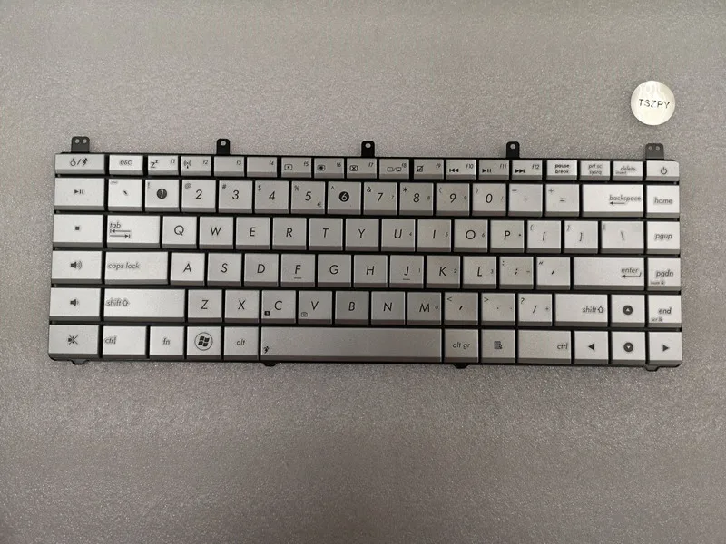 Новая клавиатура для ASUS N45 N45E N45S N45Vm 2 N45SF N45Sl N45SJ US silver|Клавиатуры замены| |