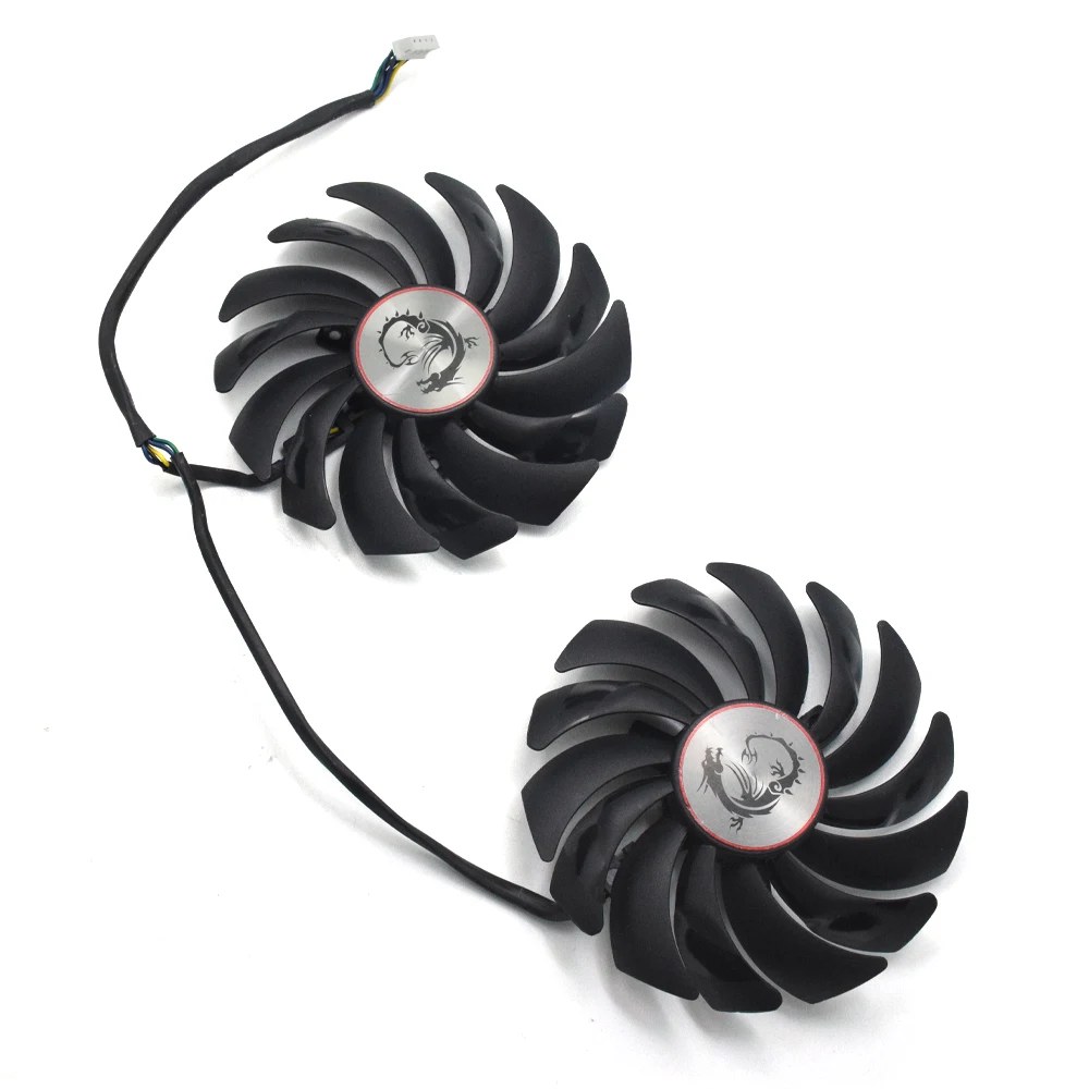 Comprar Nuevo 95MM PLD10010B12HH 4Pin reemplazo del ventilador del refrigeración para MSI GTX 1060 de 1070 1080Ti RX480 470, 480, 570, 580 tarjeta gráfica ventilador de refrigeración