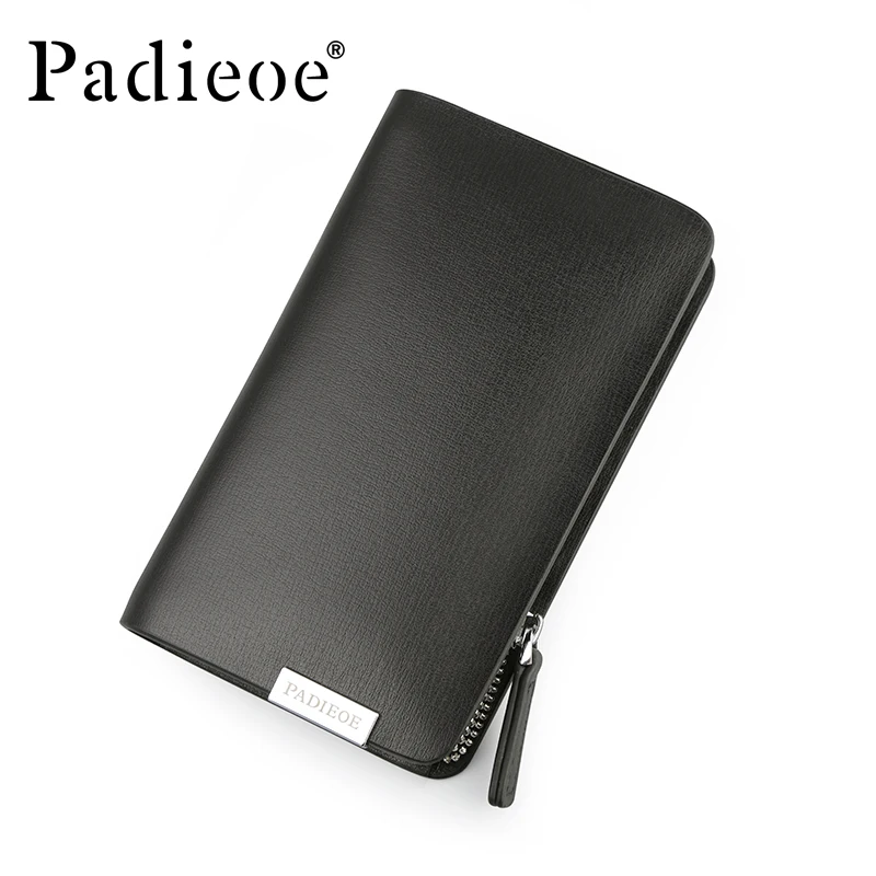 

Padieoe Men Luxury Brand genuine leather key wallet men key holder wallet Designer Men's Key Bag High Quality key chain