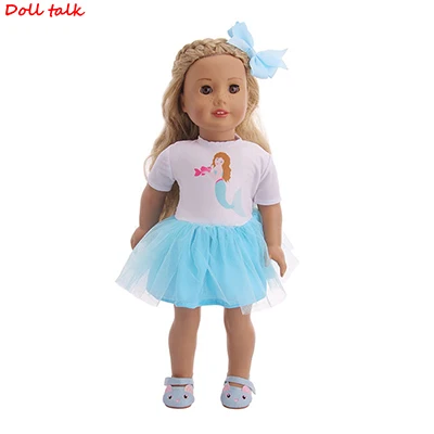 18 inch doll mermaid costume