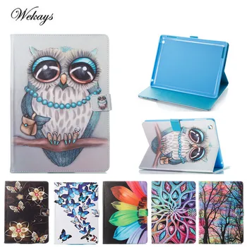

Wekays For Coque Apple IPad 4 3 2 Cute Cartoon Owl Leather Fundas Case For IPad2 IPad3 IPad4 Tablet Cover Case For Ipad 2 3 4