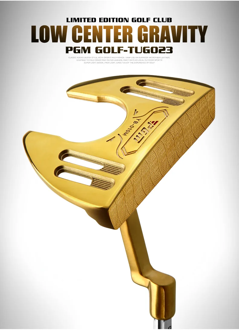 PGM Golf Club Push с направляющей линией Профессиональный толкатель для гольфа тренировочные принадлежности TUG023