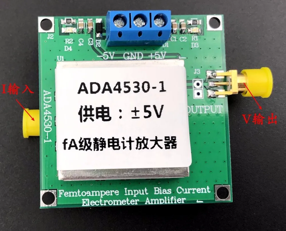 FA класс электрометр усилитель ADA4530-1 transimpedance усилитель фотоэлектрическое детектирование усилитель 10 г Ом