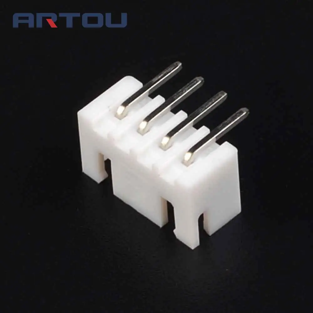 

50Pairs/Lot Connector/Connectors/2.54-4P XH-4P（Head+Rubber Shell）