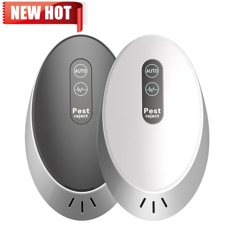 

50% OFF Black White Pest Anti Insect Ultrasonic Reject 160 Square Meters Of Coverage Pest Repeller Electronic Mouse Fly Killer