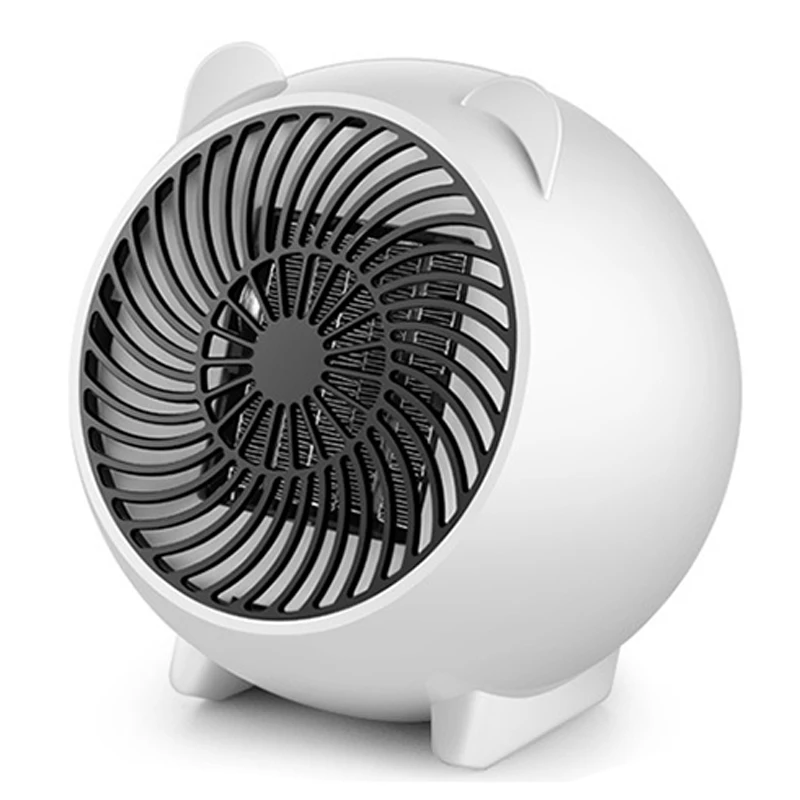 

Mini Electric Table Fan Heater Fast PTC Air Warmer Portable Small ptc Ceramic Fan Heater Electric Warm Air Blower