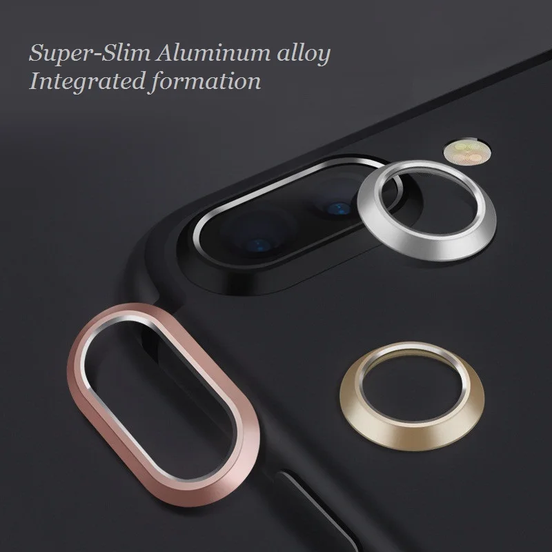 

Camera Lens Protector Cap for iPhone 7 7 plus Metal Stickers Ring Case for iPhone 7 Cover Protect Camera Coque for apple 7 plus