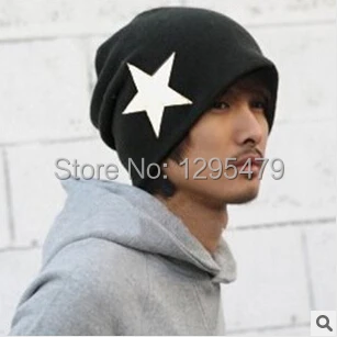 

Real Solid Adult Casual Cotton Gorros New Unisex Boy Hip-hop Warm Winter Knit Ski Beanie Skull Cap Hat
