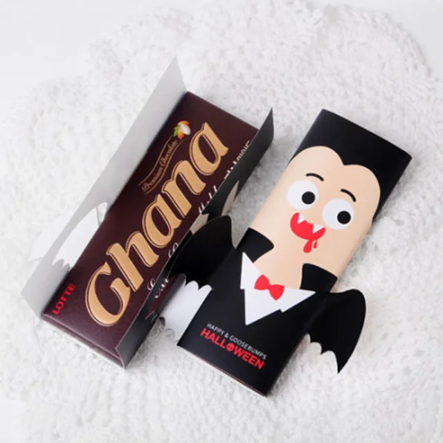 new 15pcs Halloween blood vampire design paper wrapping decoration cardsfor packaging candy